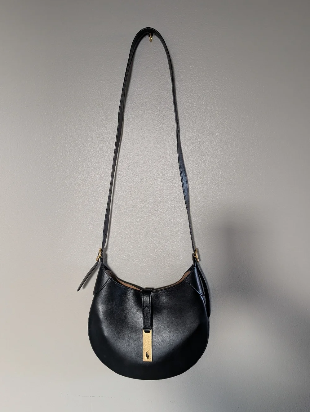 Polo Ralph Lauren ID Calfskin Small Shoulder Bag - Picture 2 of 7